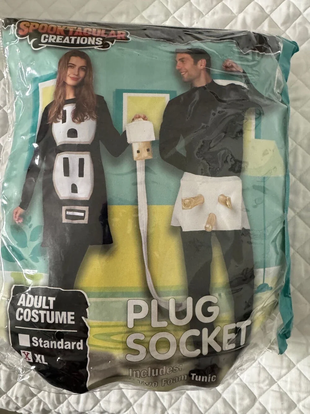 Couples Adult XL 2 Person Plug and Socket Costume